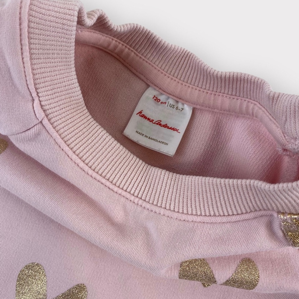 Hanna Andersson Heart Sweatshirt - Picture 3 of 4